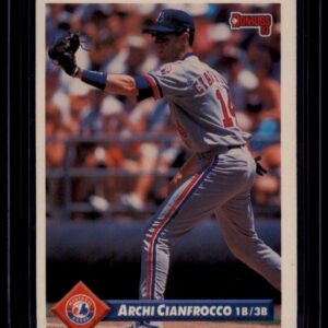1993 Donruss Archi Cianfrocco #246 Montreal Expos 1B/3B