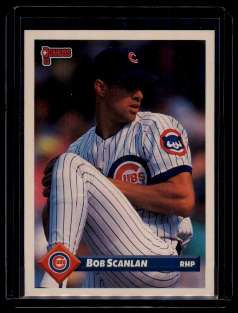 1993 Donruss Bob Scanlan #292 Chicago Cubs RHP