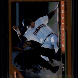1996 Score Matt Williams #56 Dugout Collection Series 1 San Francisco Giants