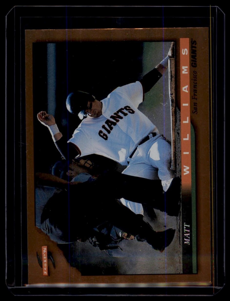 1996 Score Matt Williams #56 Dugout Collection Series 1 San Francisco Giants