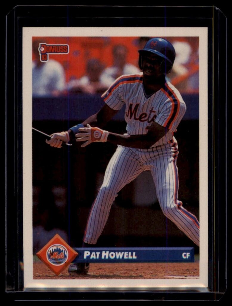 1993 Donruss Pat Howell #116 New York Mets Center Field