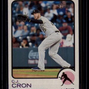 2022 Topps Heritage C.J. Cron #138 Colorado Rockies 1st Base