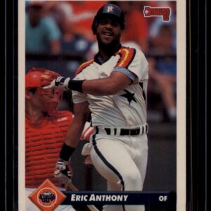 1993 Donruss Eric Anthony #8 Houston Astros Outfield