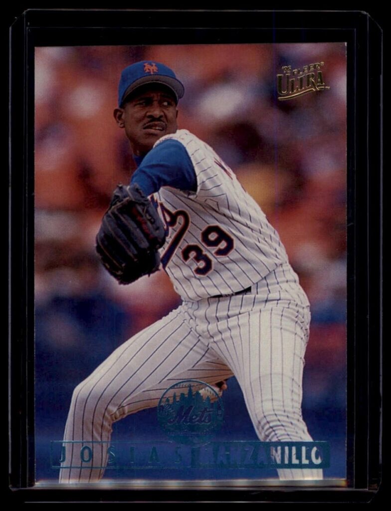 1995 Fleer Ultra Josias Manzanillo #199 New York Mets