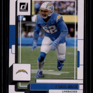 2022 Panini Donruss Khalil Mack #82 Los Angeles Chargers Linebacker