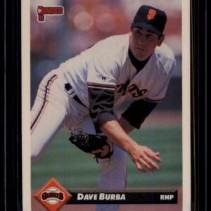 1993 Donruss Dave Burba #128 San Francisco Giants RHP