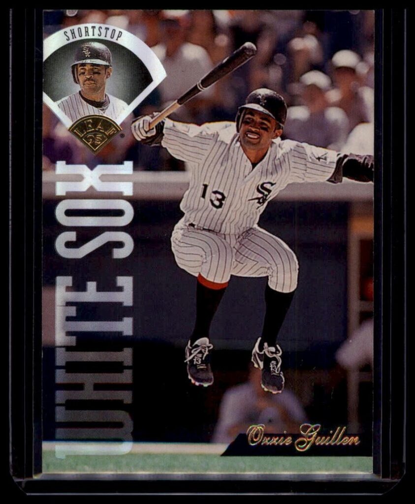 1995 Leaf #117 Ozzie Guillen White Sox