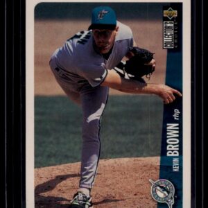 1996 Collector's Choice Baseball Card Kevin Brown #554 Florida Marlins