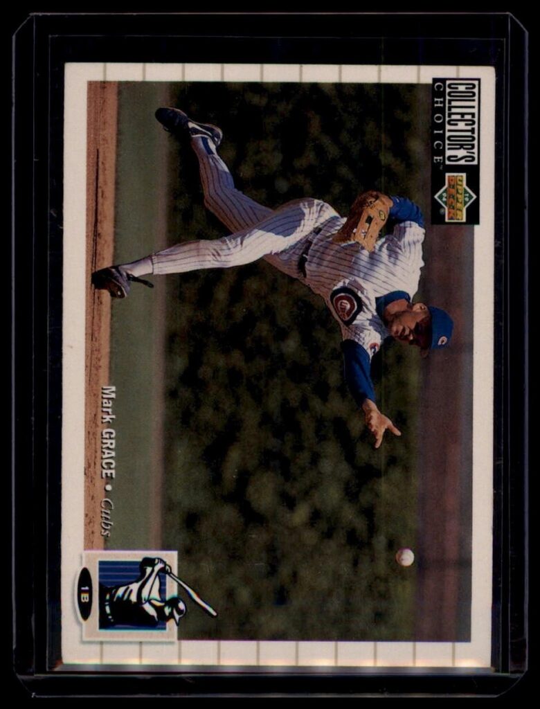 1994 Upper Deck Collector's Choice Mark Grace #114 Chicago Cubs 1B