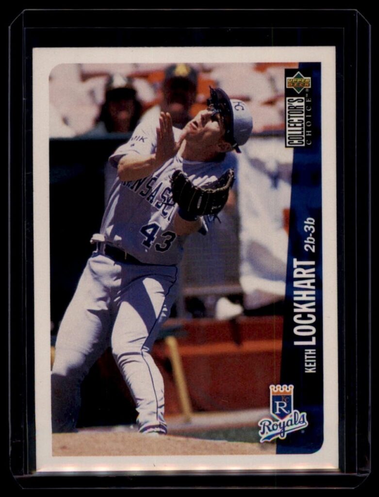 1996 Upper Deck Collector's Choice Keith Lockhart #574 Kansas City Royals