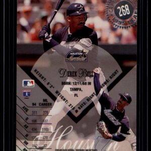 1995 Leaf Derek Bell Baseball Cards #268 Houston Astros