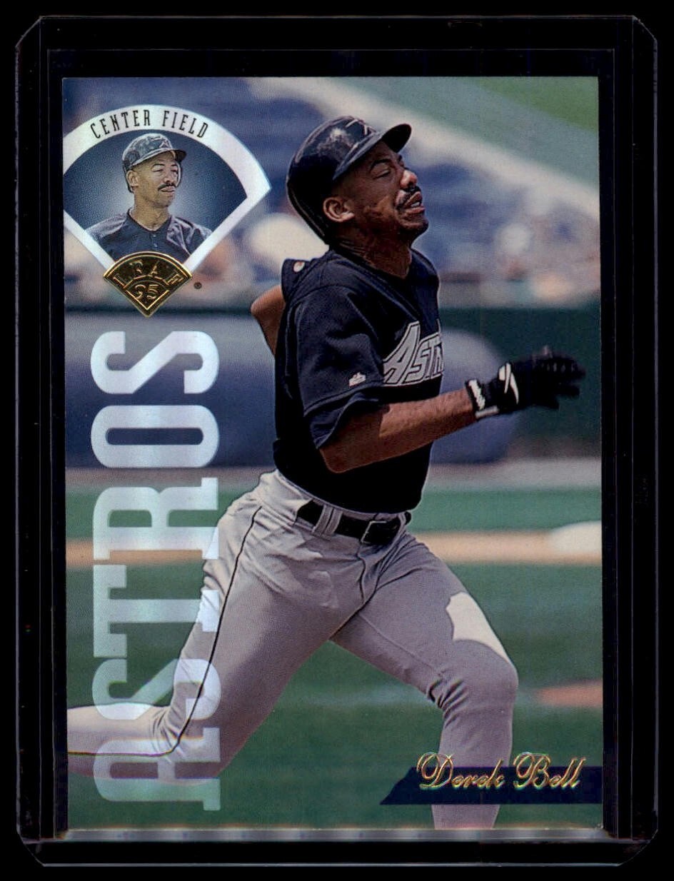 1995 Leaf Derek Bell Baseball Cards #268 Houston Astros - Image 2
