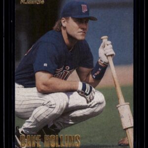 1996 Fleer Update #U54 Dave Hollins Minnesota Twins Third Base