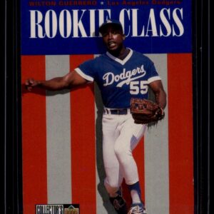 1996 Upper Deck Collector's Choice Rookie Class Wilton Guerrero #443 (RC) Dodger