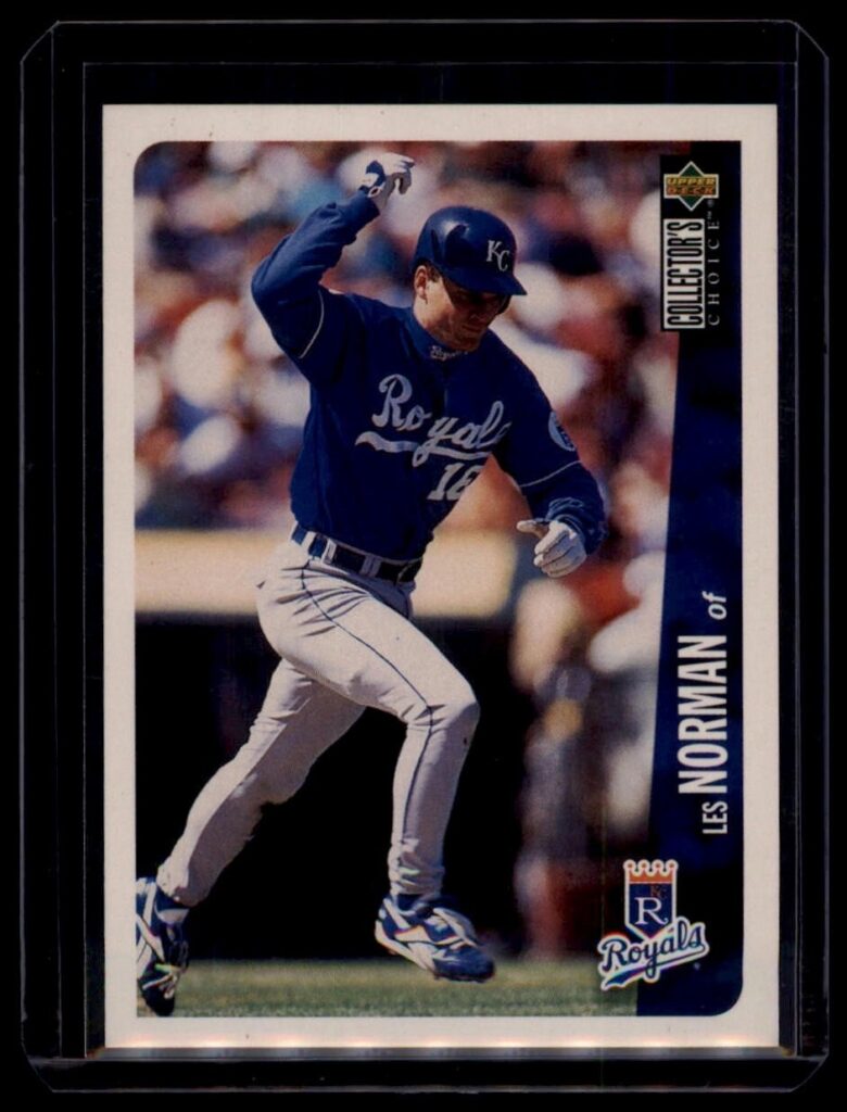 1996 Upper Deck Collector's Choice Les Norman #576 Kansas City Royals
