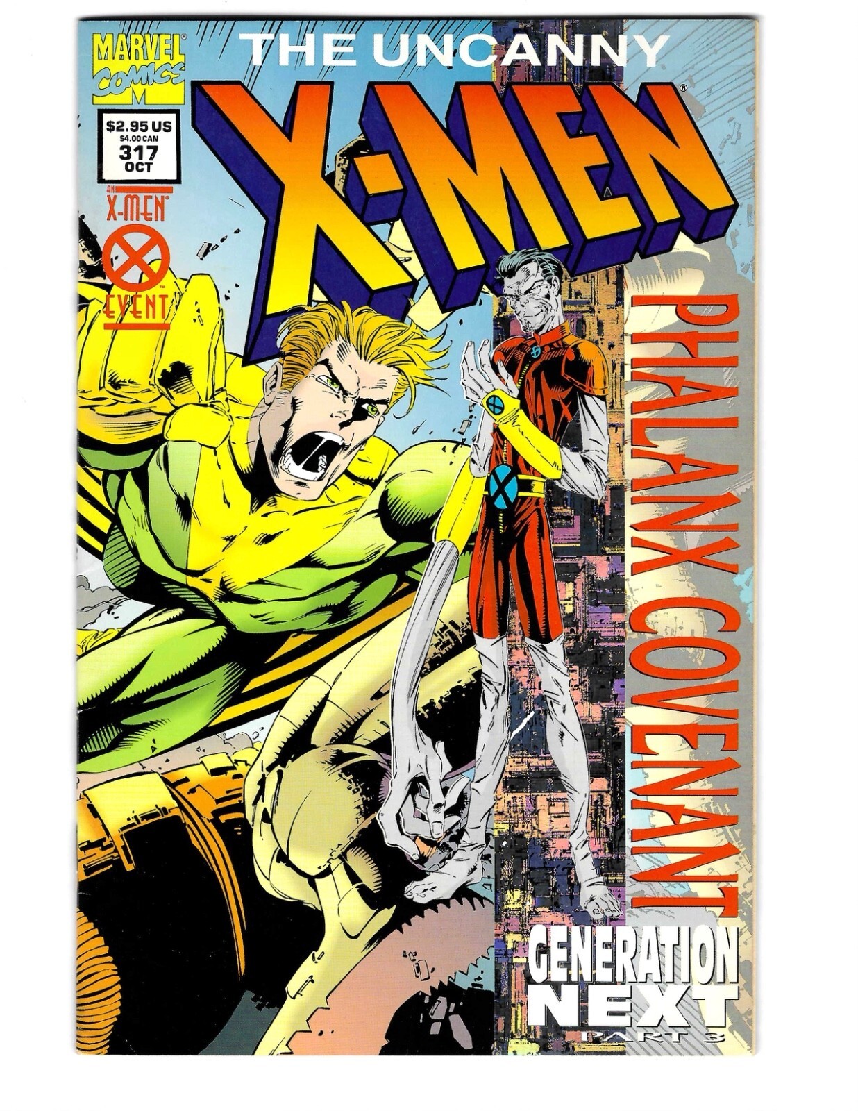Uncanny X-Men #317 Marvel Comics 1994 Foil 1st App of Blink NM