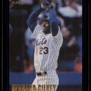 1996 Fleer Update #U156 Bernard Gilkey New York Mets Baseball Card Outfield