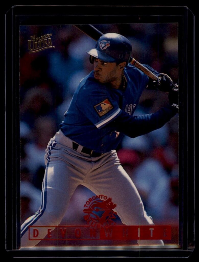 1995 Fleer Ultra Devon White #124 Toronto Blue Jays