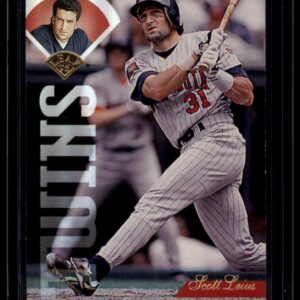 1995 Leaf #49 Scott Leius Minnesota Twins Third Base
