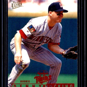 1995 Fleer Ultra - Denny Hocking #302 Minnesota Twins