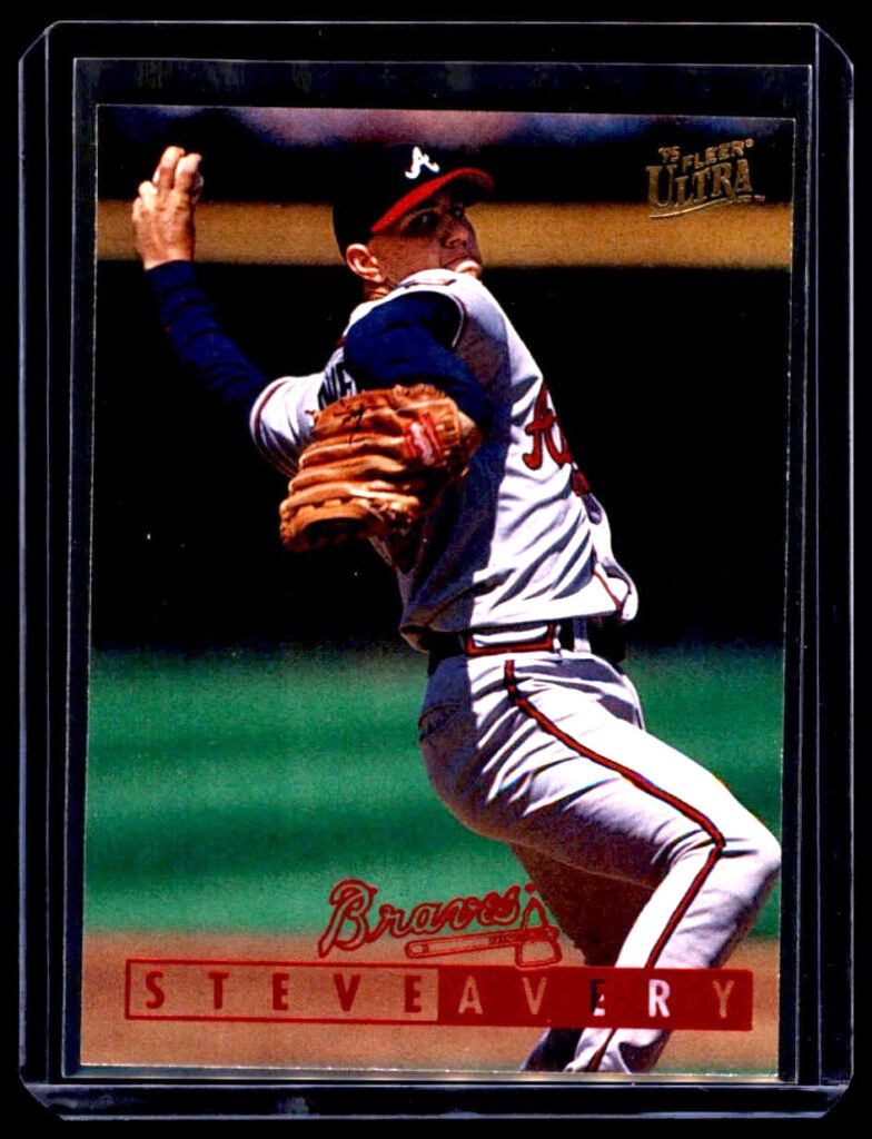 1995 Fleer Ultra - Steve Avery #345 Atlanta Braves