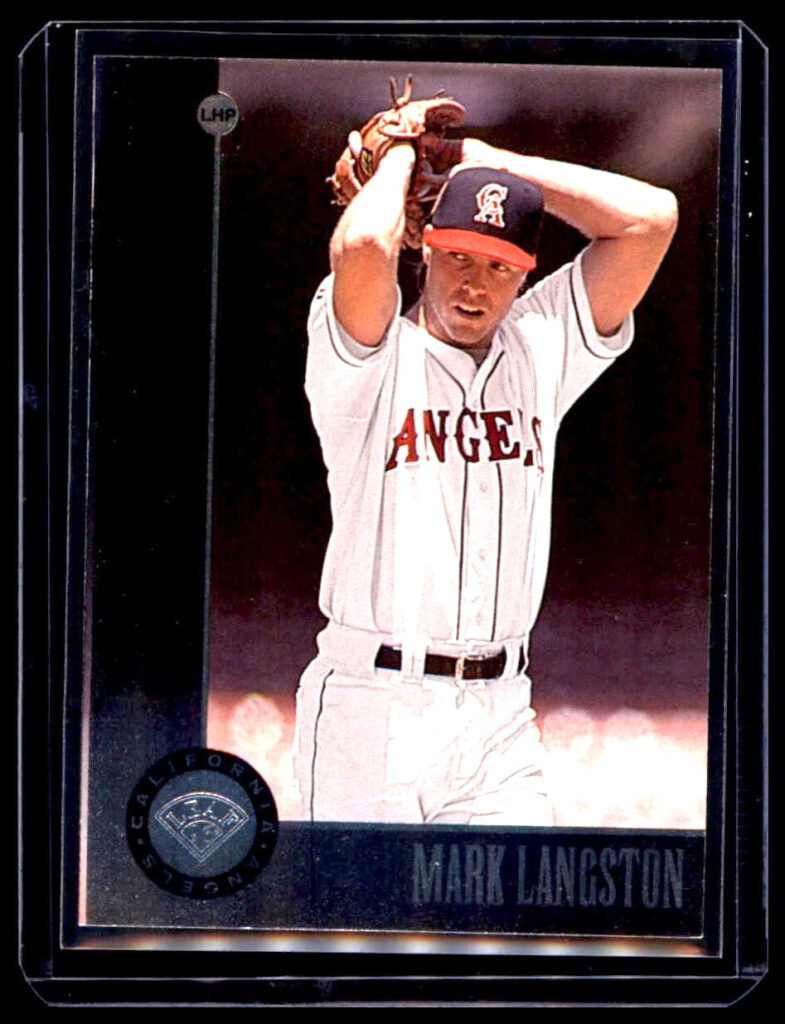 1996 Leaf - Mark Langston #97 California Angels