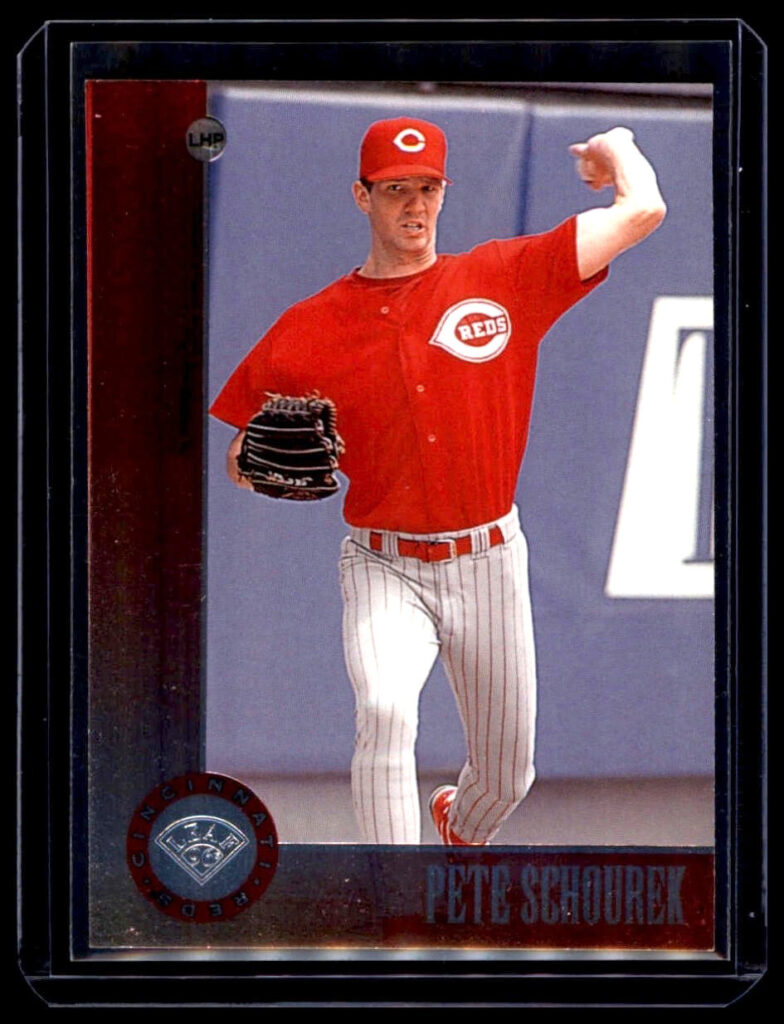 1996 Leaf - Pete Schourek #86 Cincinnati Reds