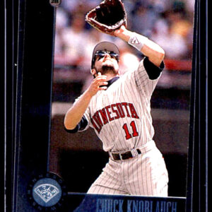 1996 Leaf - Chuck Knoblauch #43 Minnesota Twins