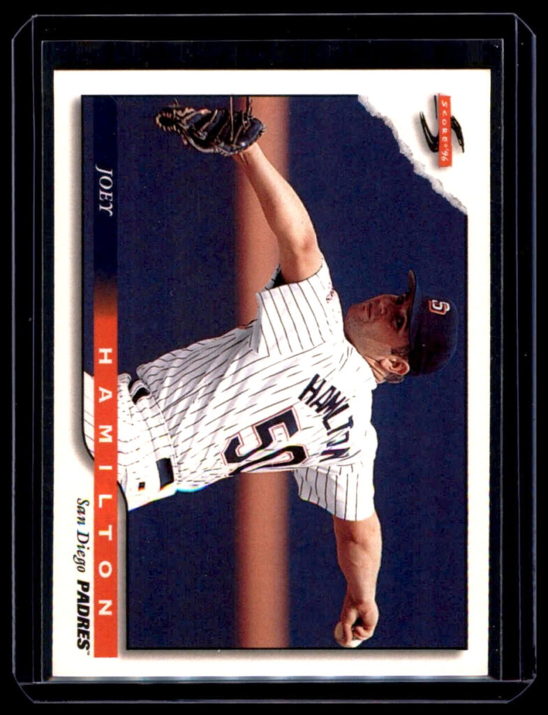 1996 Score - Joey Hamilton #412 San Diego Padres