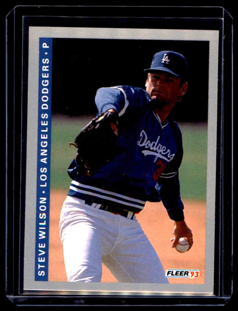 1993 Fleer - Steve Wilson #456 Los Angeles Dodgers