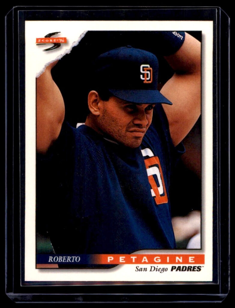 1996 Score - Roberto Petagine #352 San Diego Padres