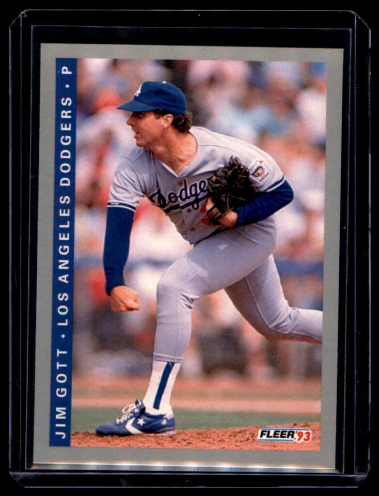 1993 Fleer - Jim Gott #447 Los Angeles Dodgers