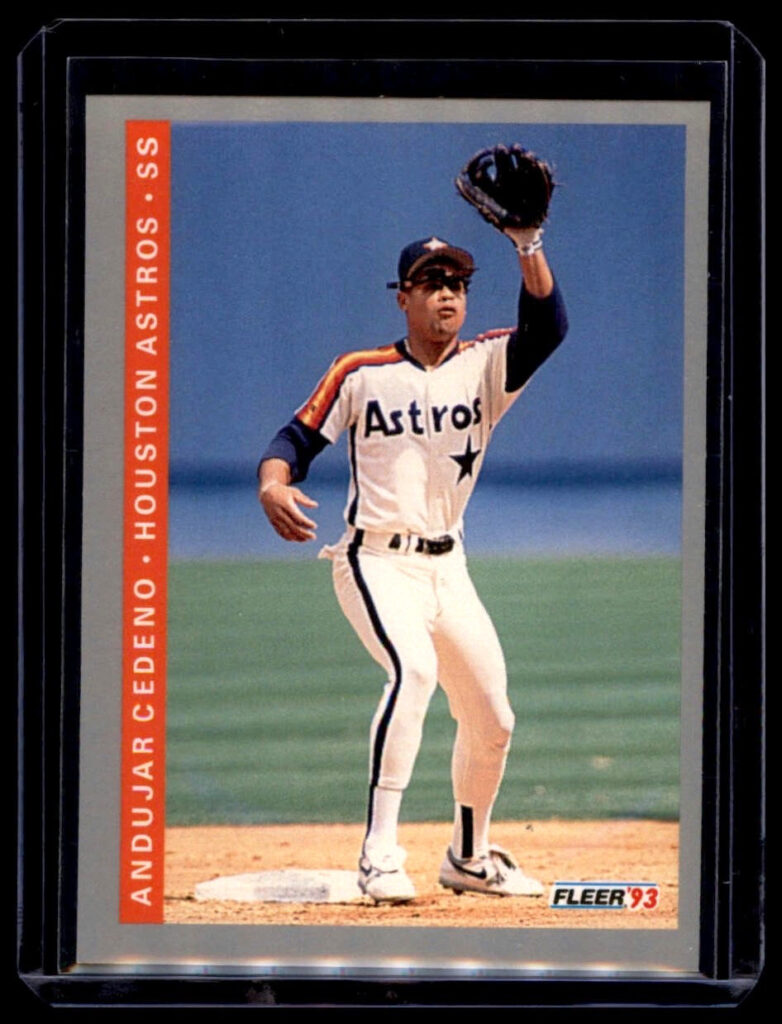 1993 Fleer - Andujar Cedeno #433  Houston Astros