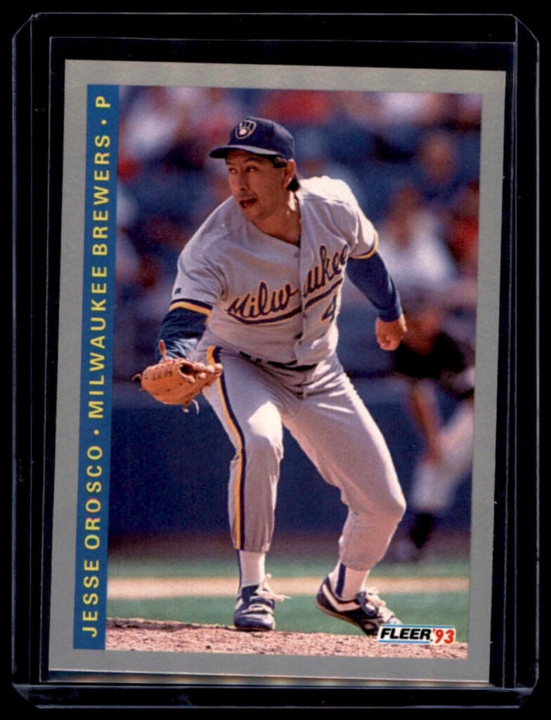 1993 Fleer - Jesse Orosco #632 Milwaukee Brewers