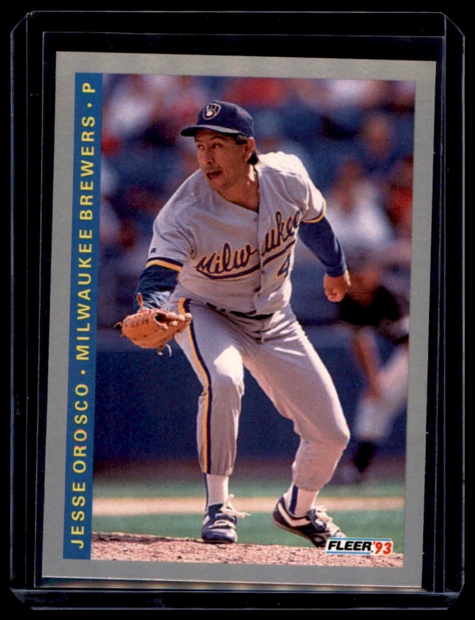 1993 Fleer - Jesse Orosco #632 Milwaukee Brewers
