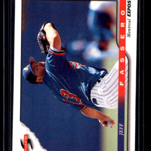1996 Score Jeff Fassero Montreal Expos #411