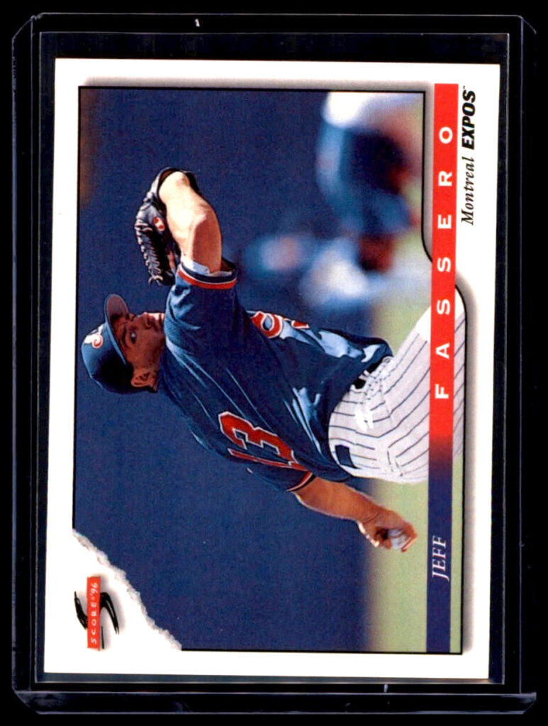 1996 Score Jeff Fassero Montreal Expos #411