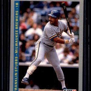 1993 Fleer - Franklin Stubbs #636 Milwaukee Brewers