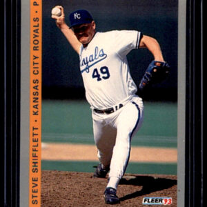 1993 Fleer - Steve Shifflett #625 Kansas City Royals Rookie
