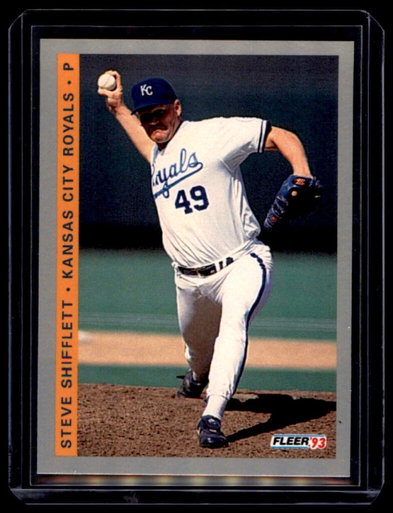 1993 Fleer - Steve Shifflett #625 Kansas City Royals Rookie