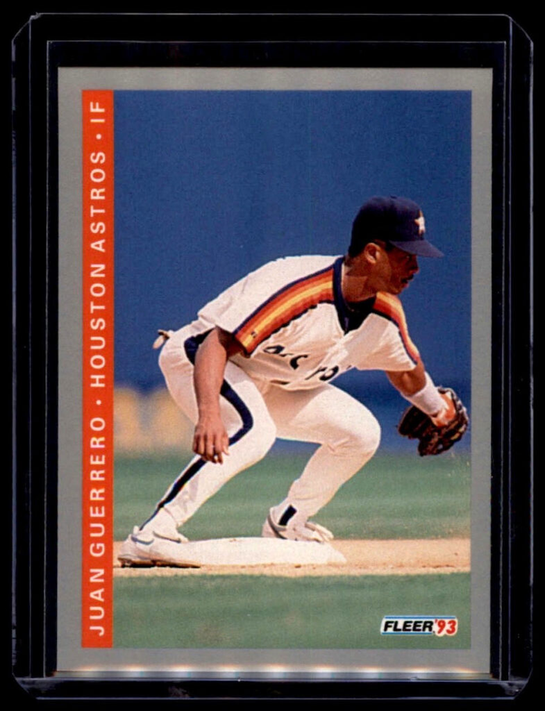 1993 Fleer - Juan Guerrero #435 Houston Astros