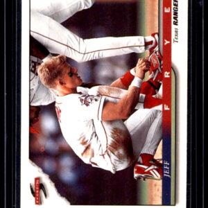 1996 Score - Jeff Frye #405 Texas Rangers