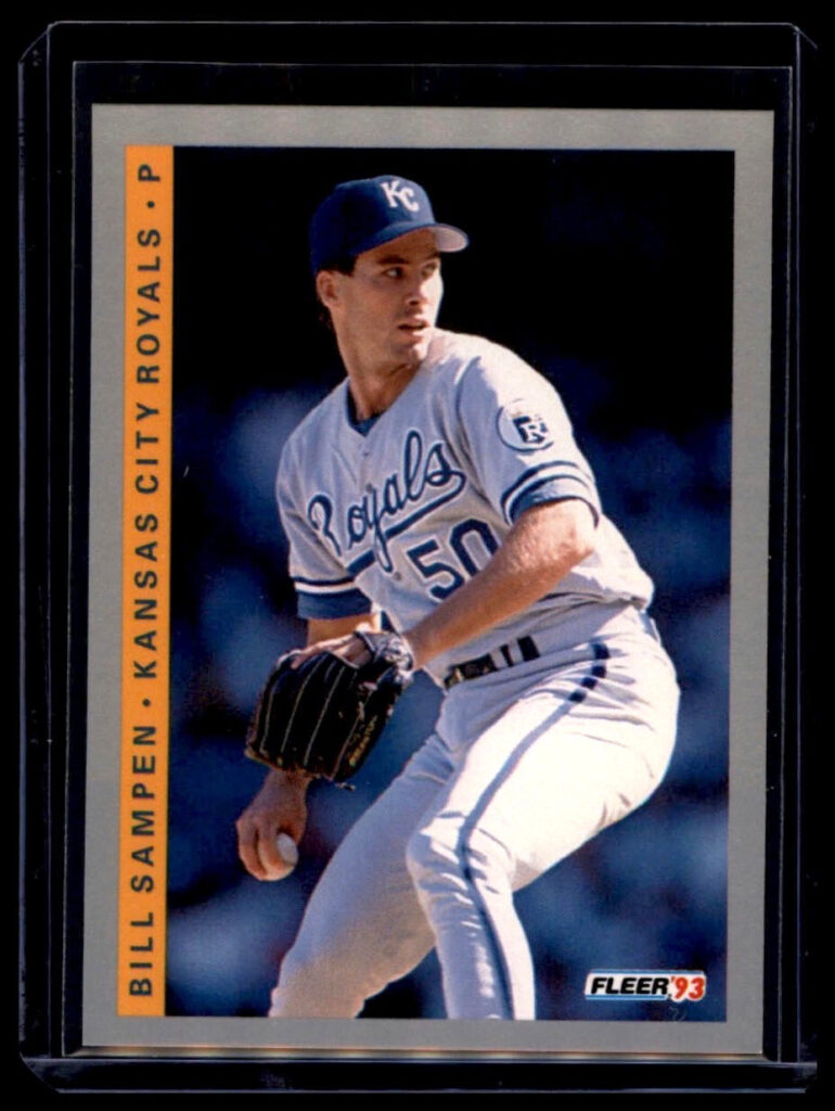 1993 Fleer - Bill Sampen #624 Kansas City Royals