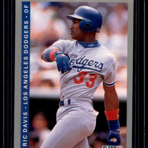 1993 Fleer - Eric Davis #445 Los Angeles Dodgers