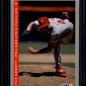 1993 Fleer - Kyle Abbott #483 Philadelphia Phillies