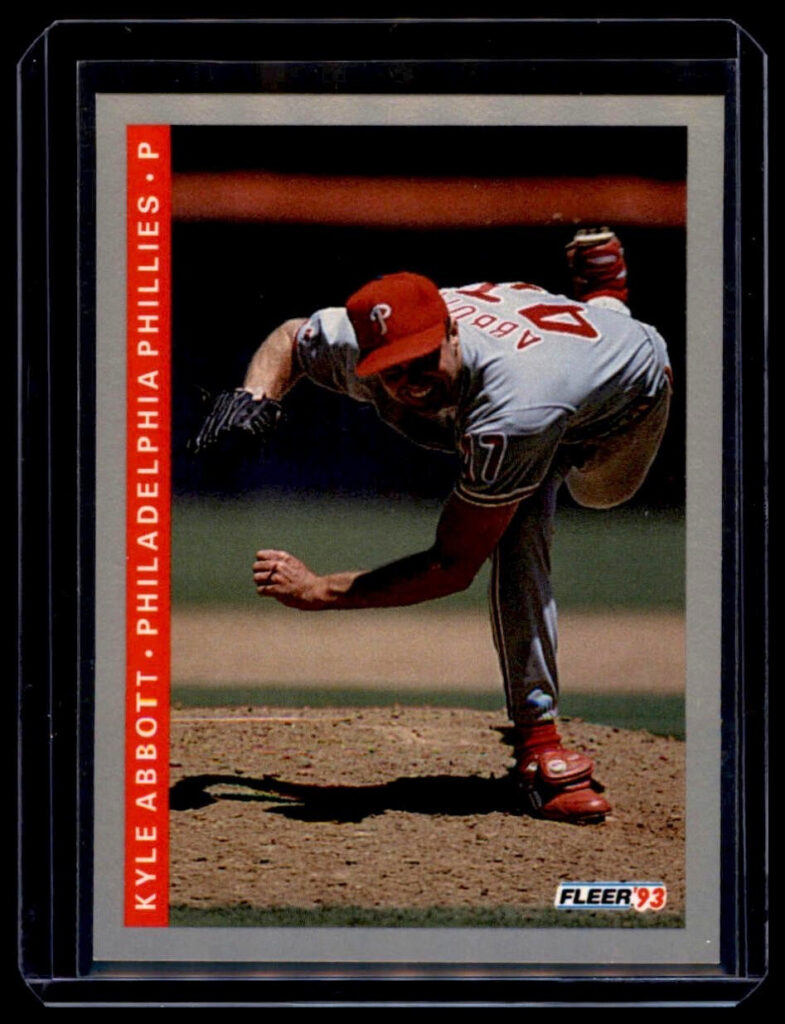 1993 Fleer - Kyle Abbott #483 Philadelphia Phillies