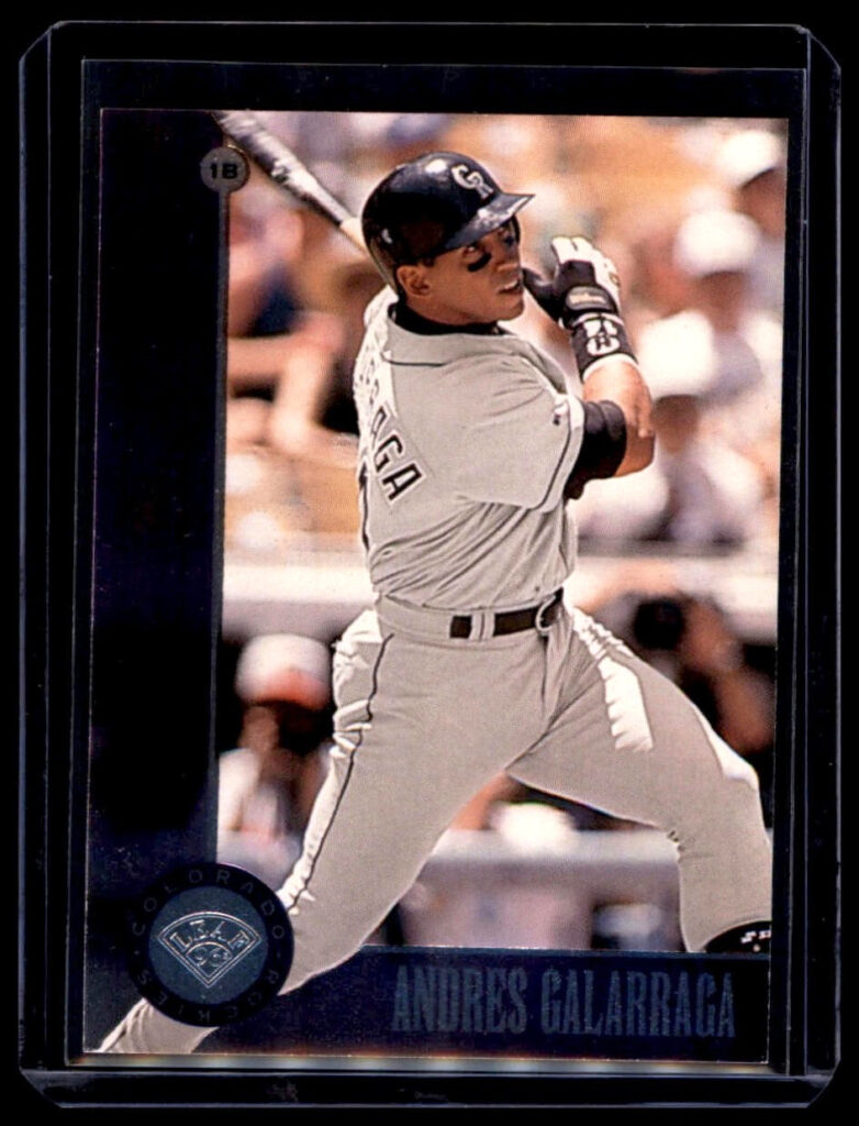 1996 Leaf - Andres Galarraga #135 Colorado Rockies