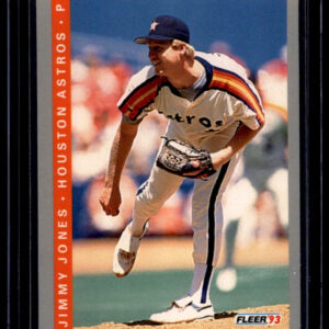 1993 Fleer #437 Jimmy Jones Houston Astros