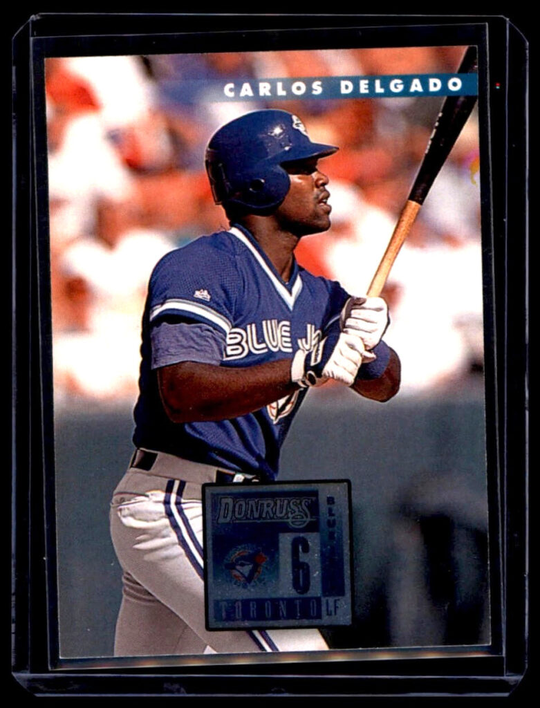 1996 Donruss - Carlos Delgado #360 Toronto Blue Jays