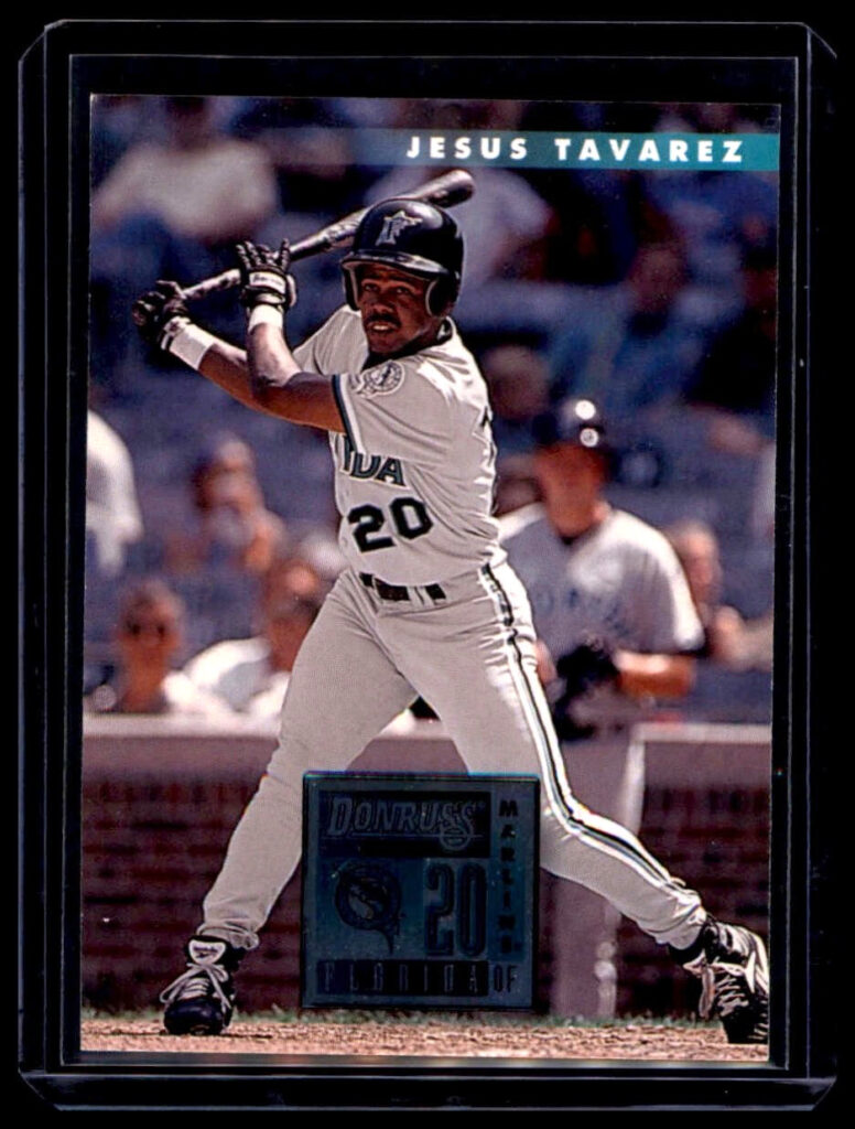 1996 Donruss - Jesus Tavarez #366  Florida Marlins